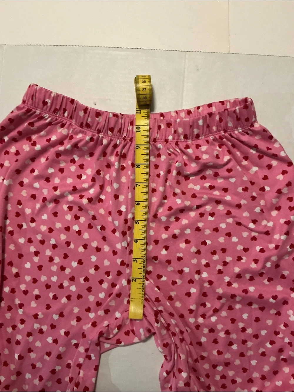 Kate Spade Pajama Set Heart Print Button-Down Top and Long Pants